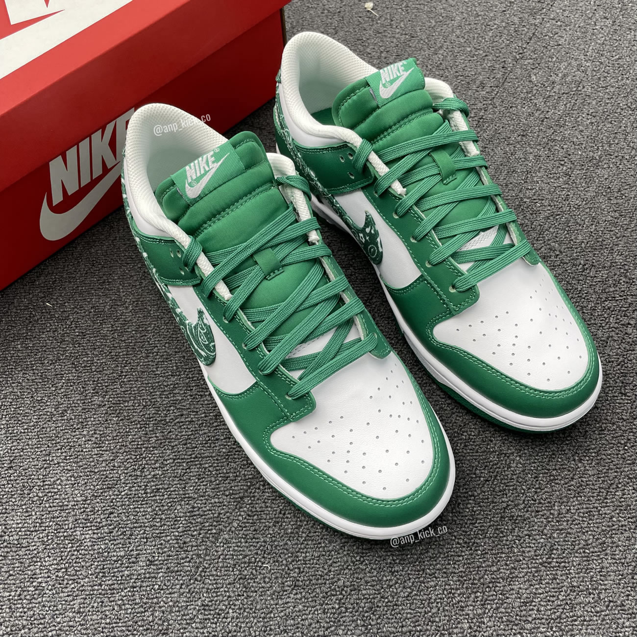 Nike Dunk Low Green Paisley Anpkick Dh4401 102 (5) - newkick.cc